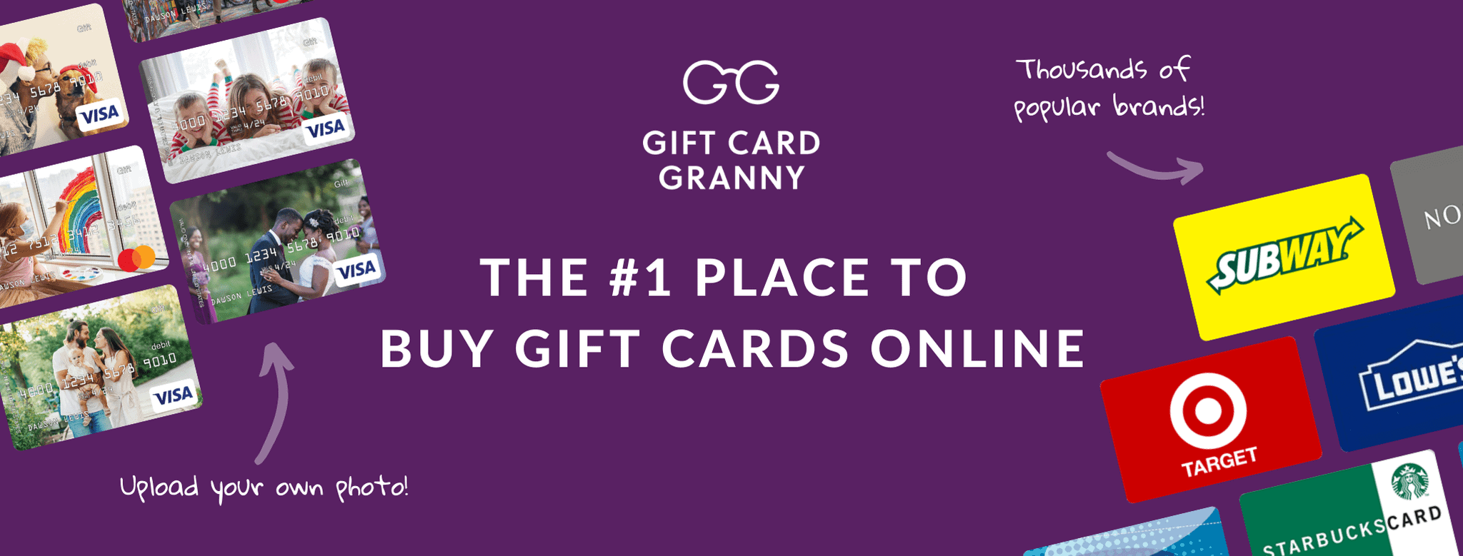 Build Perfect Personalized Gift Cards with Gift Card Granny The