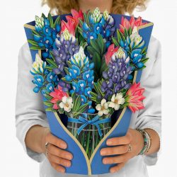 FreshCut Paper Life Sized Forever Flower Bouquet Cards
