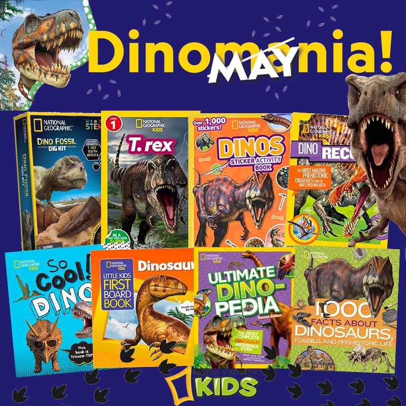 Nat Geo Kids DinoMAYnia 2022