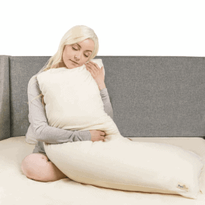 PureTree Adjustable Organic Shredded Natural Latex Body Pillow