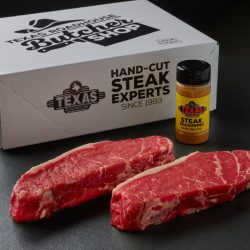 Texas Roadhouse Butcher Shop Ribeye & NY Strip Bundle