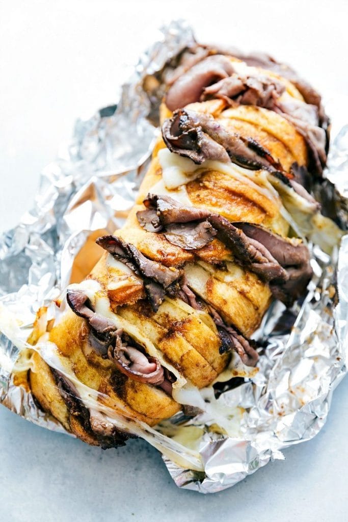 Chelsea's Messy Apron Foil Pack French Dip Sandwiches