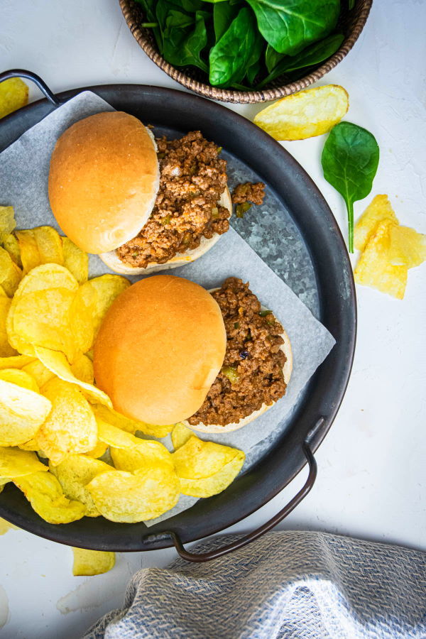 In the Kitch Electric Skillet Sloppy Joes