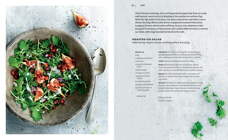 Roasted Fig Salad from Salad: 100 Recipes for Simple Salads & Dressings