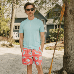 Surfside Supply Jimmy Floral Volley