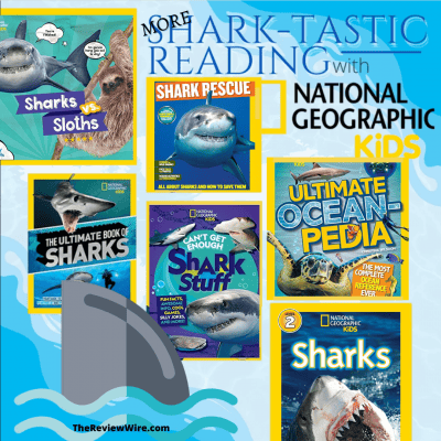 MORE Fin-tastic Reading with Nat Geo Kids Shark Books