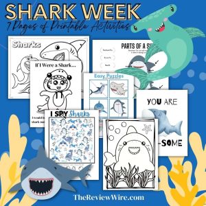 The Review Wire_Shark Week Printable Activities