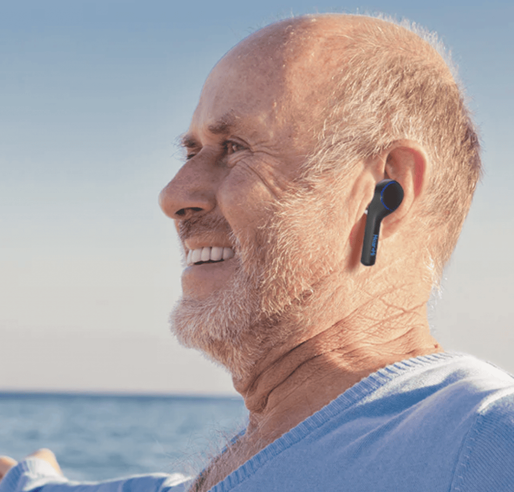 Acuity Duo True Wireless Stereo Assistive Hearing Amplified Earphones