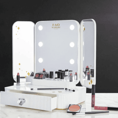 25-Piece Style Makeup Vanity Set