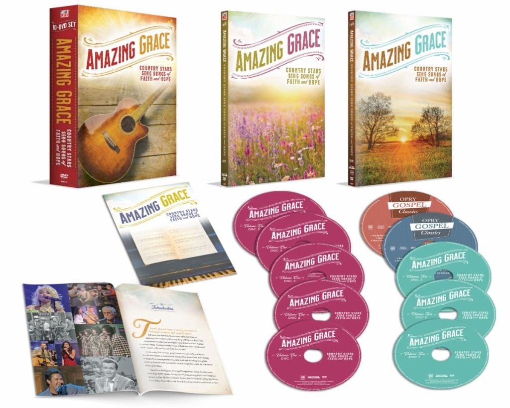 Time Life Music Collection: Nostalgic DVDs and CDs_AMAZING GRACE COUNTRY STARS SING SONGS OF FAITH AND HOPE