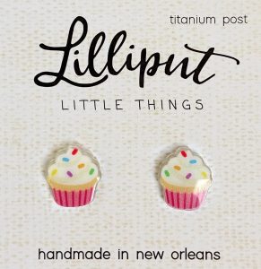 Birthday Cupcake Earrings