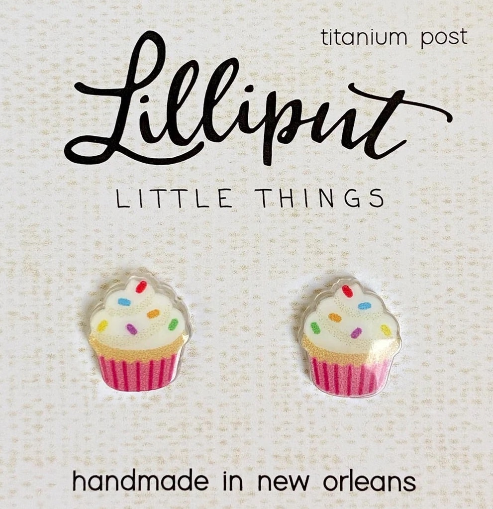 Birthday Cupcake Earrings