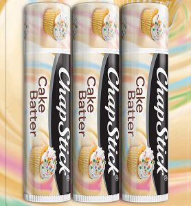 Chapstick Cake Batter