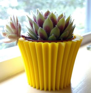 Cupcake 3D Printed Planter