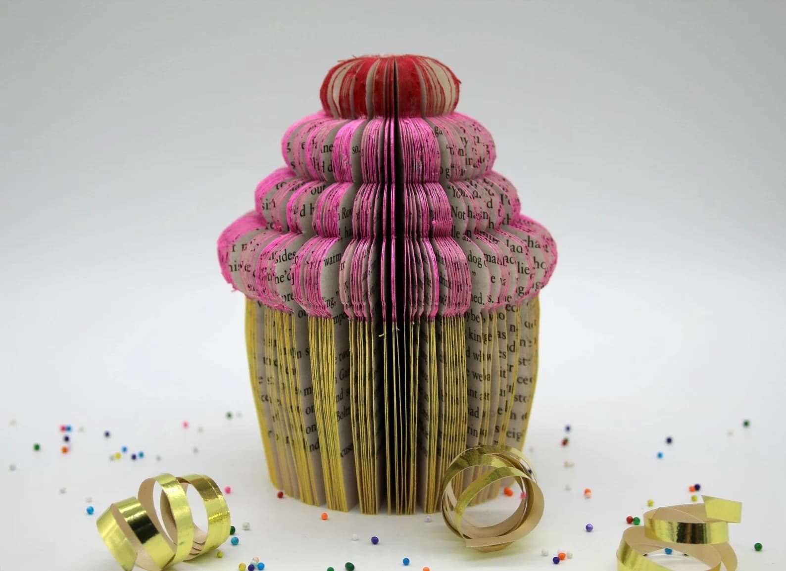 Cupcake Book Art