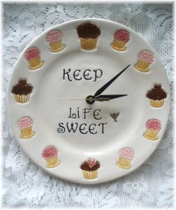 Cupcake Clock