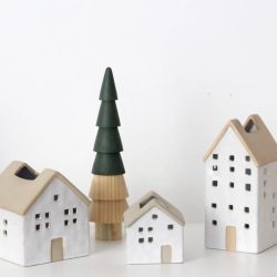 Hygge Christmas Ceramic House