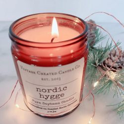 Nordic Hygge Scented Winter Candle