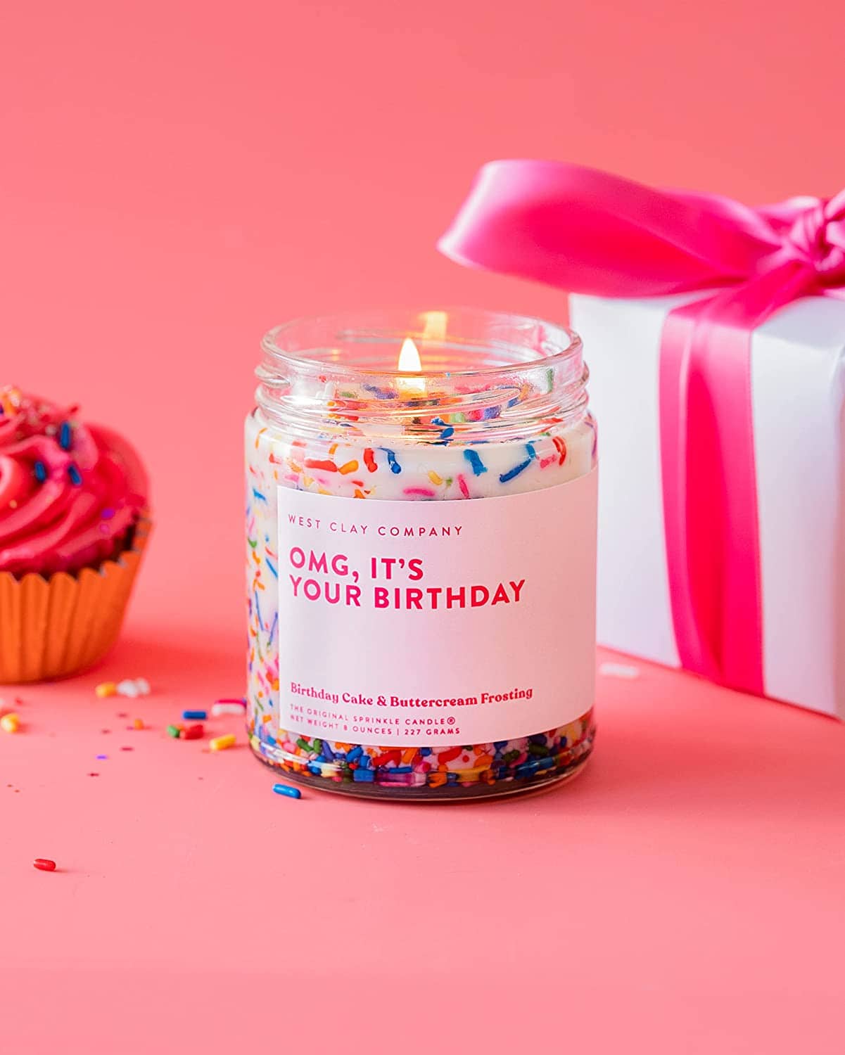 OMG, It’s Your Birthday Sprinkle Candle