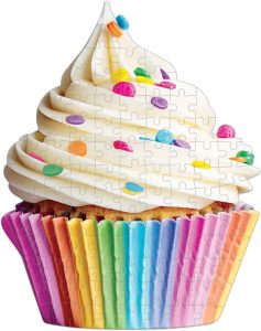 You’re Sweet Cupcake, 100-Pieces – Cupcake Shaped Puzzle
