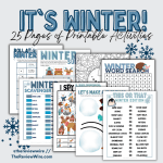 The Review Wire It's Winter 25 Printable Activity Pages