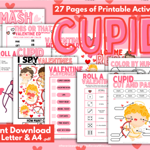 The Review Wire Cupid Activity Pages