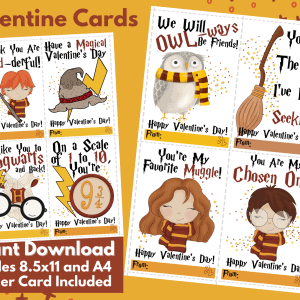 The Review Wire Wizard Valentine Cards