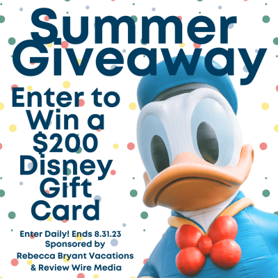 $200 Disney Store Gift Giveaway | OVER