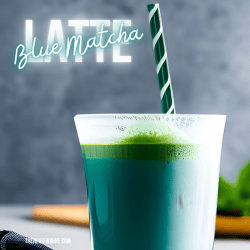 The Review Wire Blue Matcha Latte