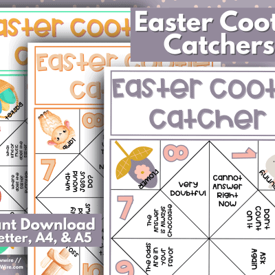 Printable Cootie Catchers