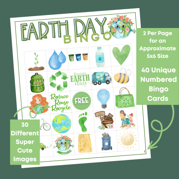 The Review Wire Earth Day BINGO