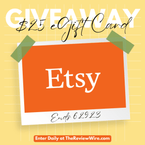 $25 eGift Card Giveaway. Ends 6.29.23