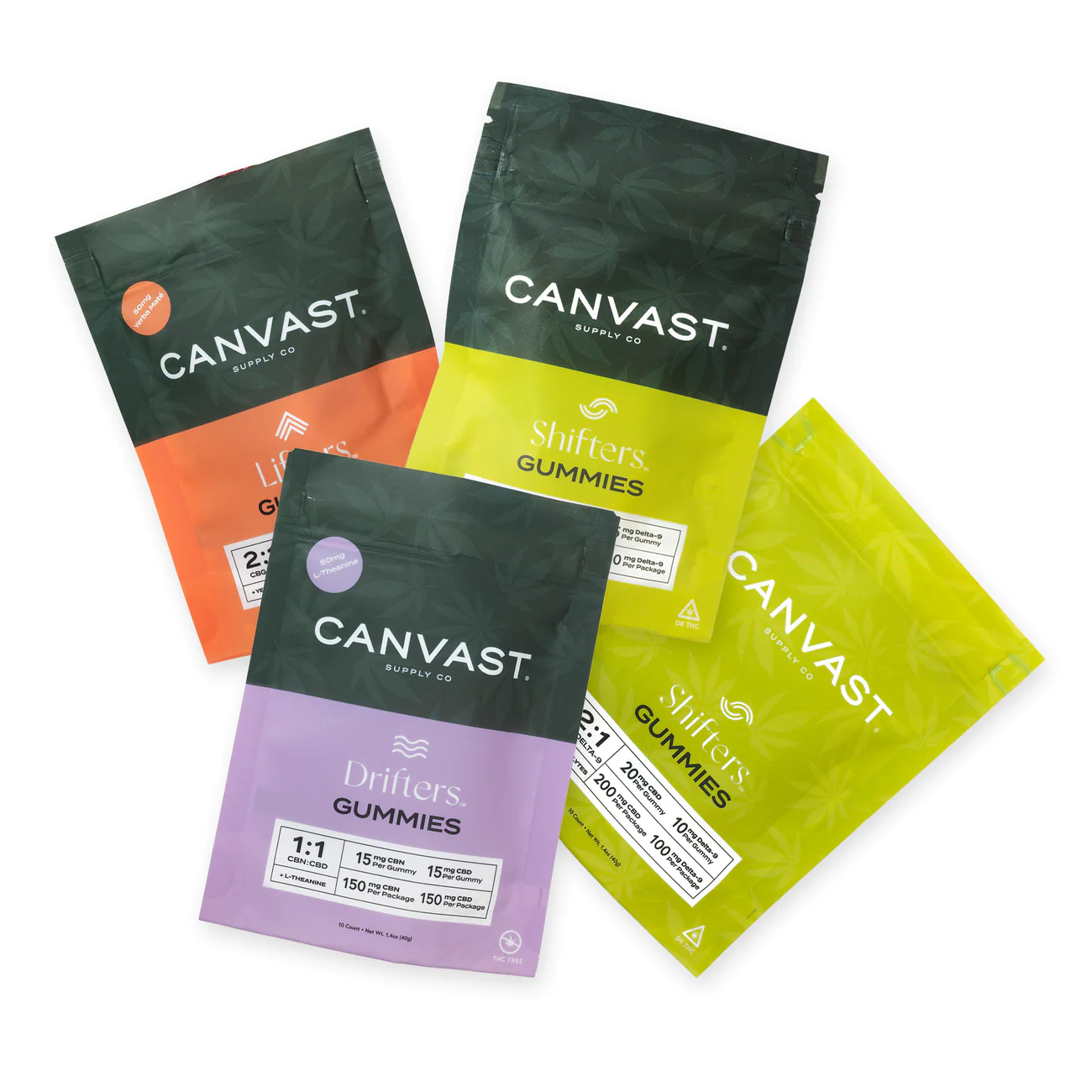 Canvast Find Your Feel CBD Gummy Variety Pack