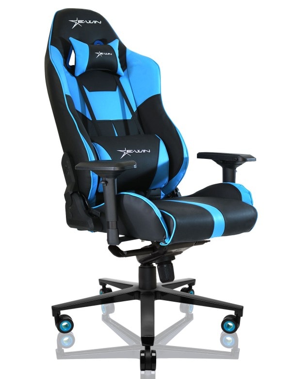 Ewin Champion Series Ergonomic Computer Gaming Office Chair with Pillows - CPC 