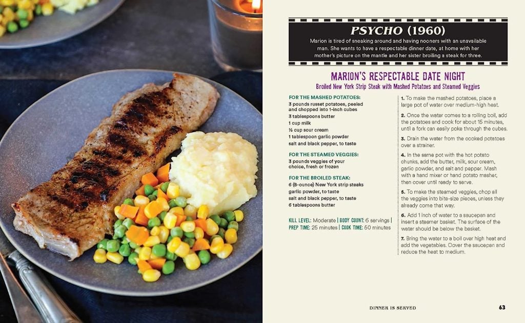 Horror Movie Night Cookbook_Psycho