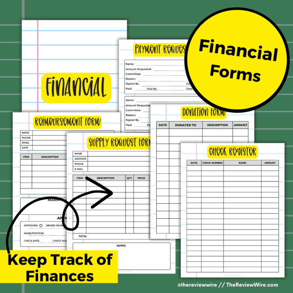 PTA/PTO Kit: Financial