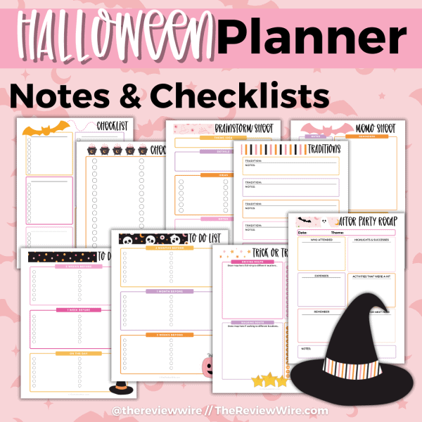 The Review Wire Halloween Planner Page 5