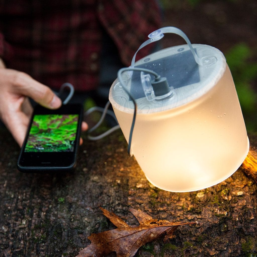 Unique Brookstone Gifts to Fit Any Budget_Luci Pro Lux- Solar Inflatable Lantern + Charger