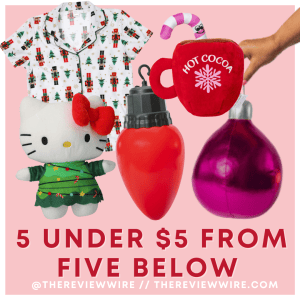 The Review Wire_ Christmas Decor: 5 Under $5 from Five Below