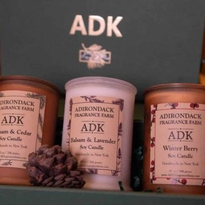 Adirondack Fragrance Farm Holiday Candle Gift Box Set