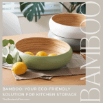 Sustainable Living: Bamboo Food Containers Bamboo: Eco-Friendly Solution for Kitchen Storage