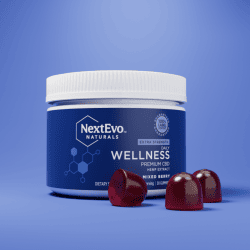 NextEvo Extra Strength Daily Wellness Premium CBD Gummies