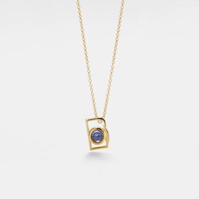 Personalized Picture Inside Camera Necklace