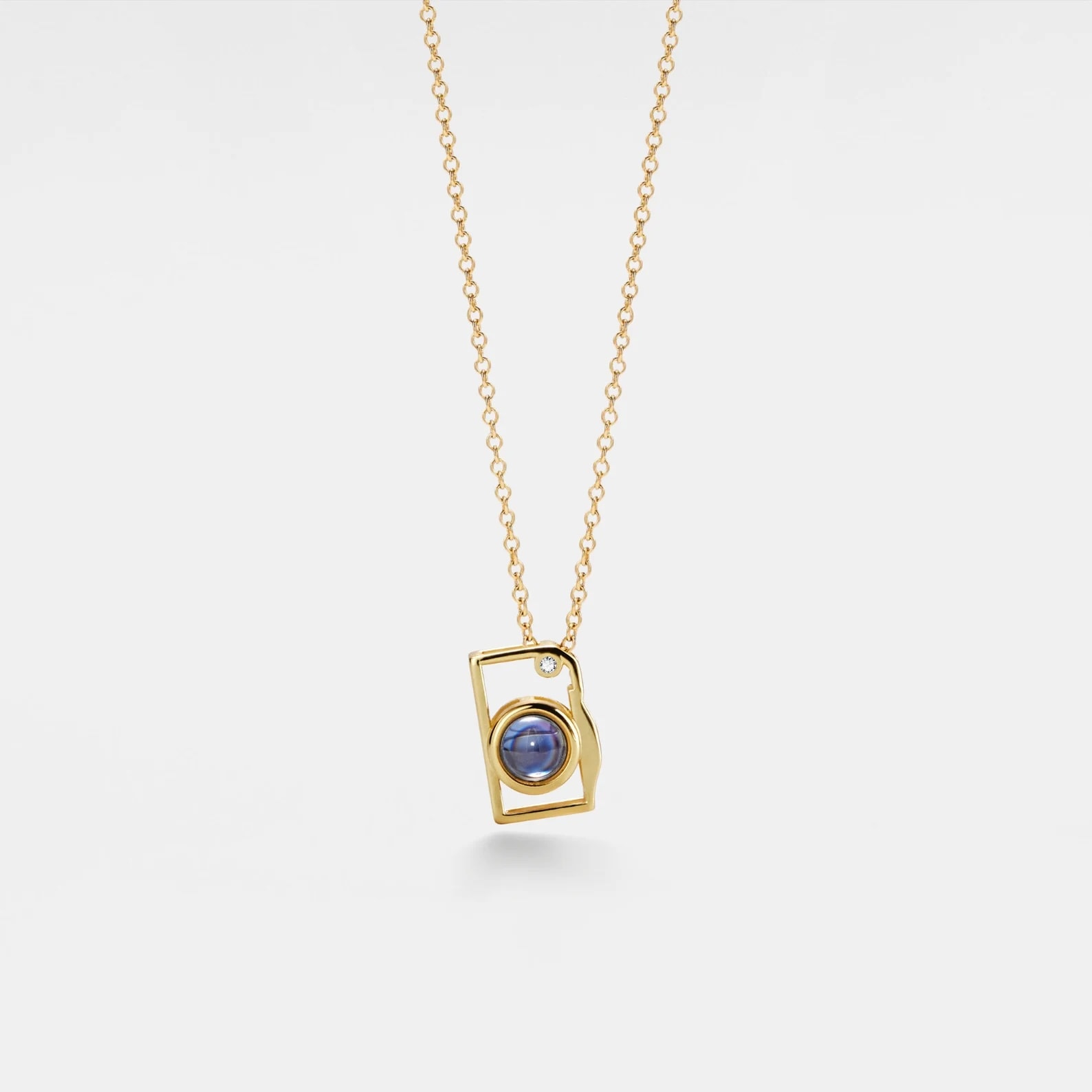 Personalized Picture Inside Camera Necklace