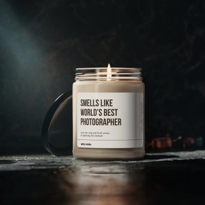 Smells Like World’s Best Photographer Candle