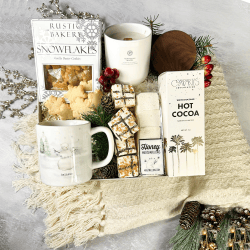 ekuBOX Let It Snow Hot Chocolate Gift Box