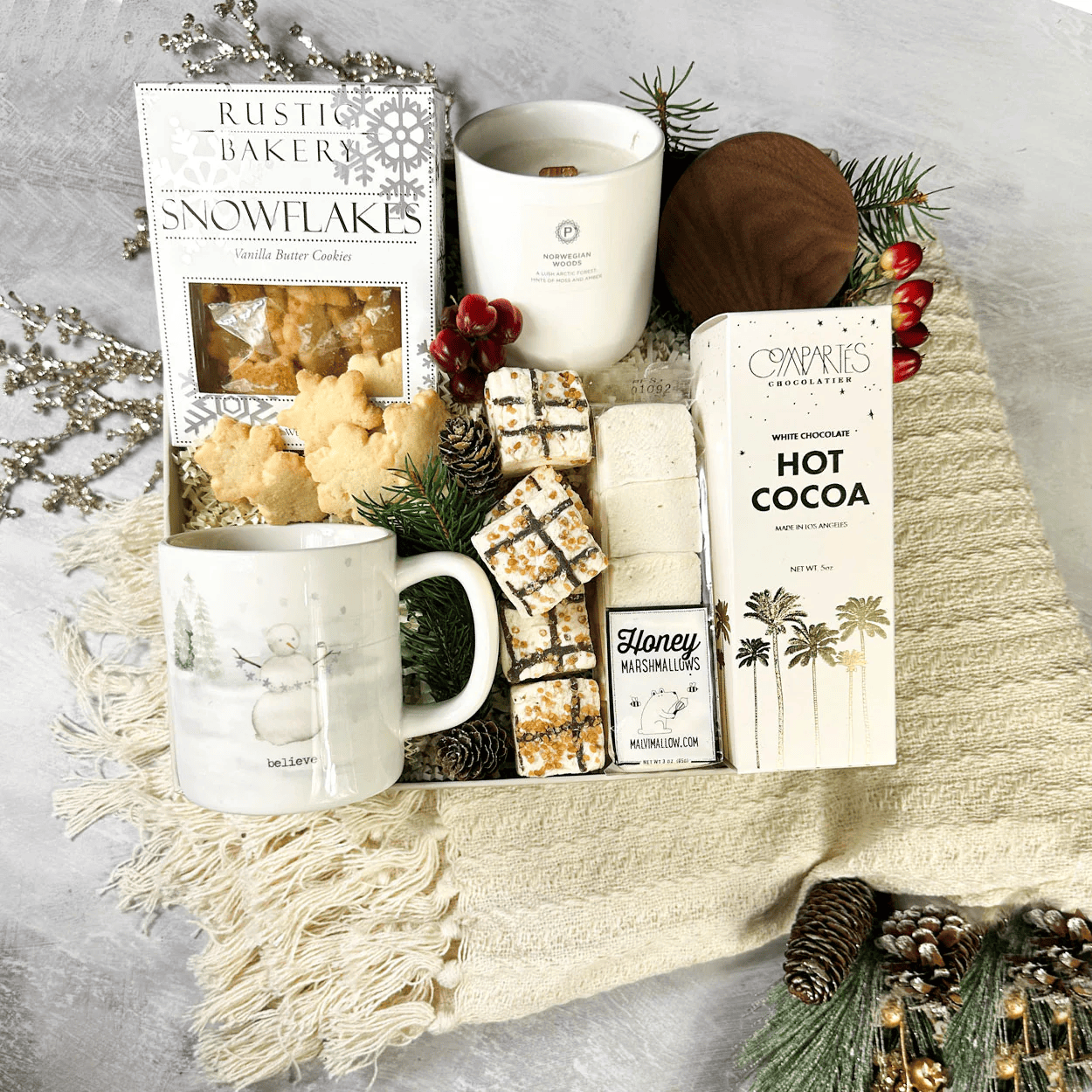 ekuBOX Let It Snow Hot Chocolate Gift Box 1 ekuBOX Let It Snow Hot Chocolate Gift Box
