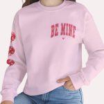 Be Mine Distressed Crewneck Sweatshirt