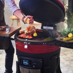 Konnected Joe 18 in. Digital Charcoal Grill and Smoker