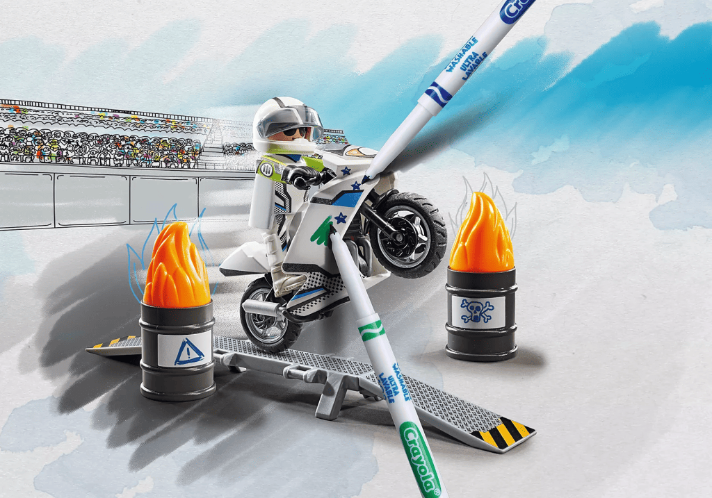 PLAYMOBIL Color- Motorbike